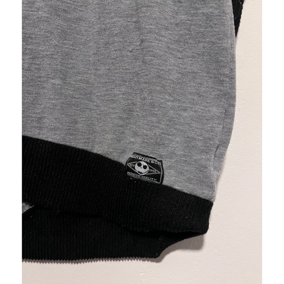 Disney Nightmare Before Christmas Sweatshirt Womens Medium Sleep Shirt Tunic - Picture 5 of 6